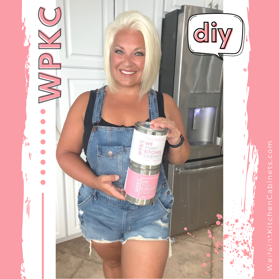 NJ April Christy from We Paint Kitchen Cabinets with DIY kit