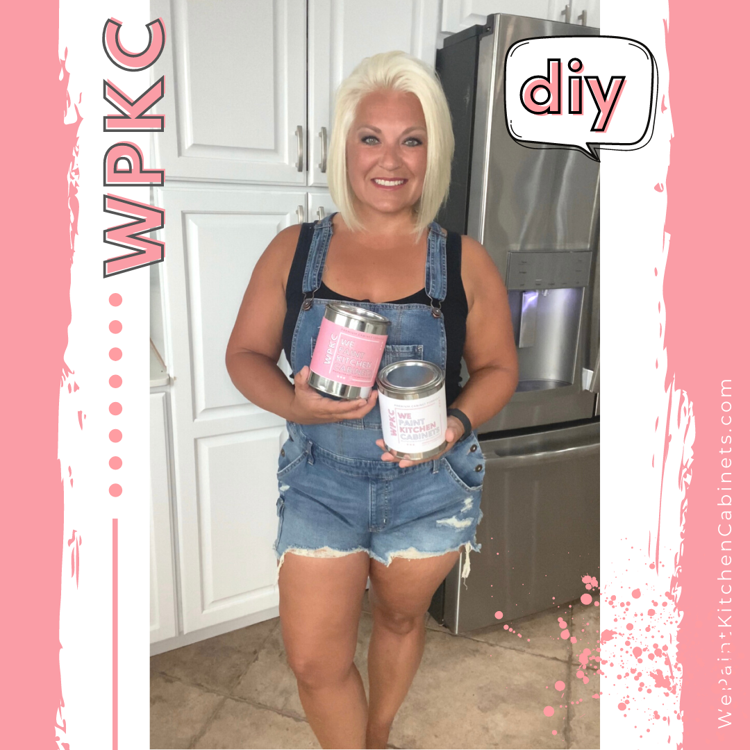 April Christy from We Paint Kitchen Cabinets with DIY kit NJ